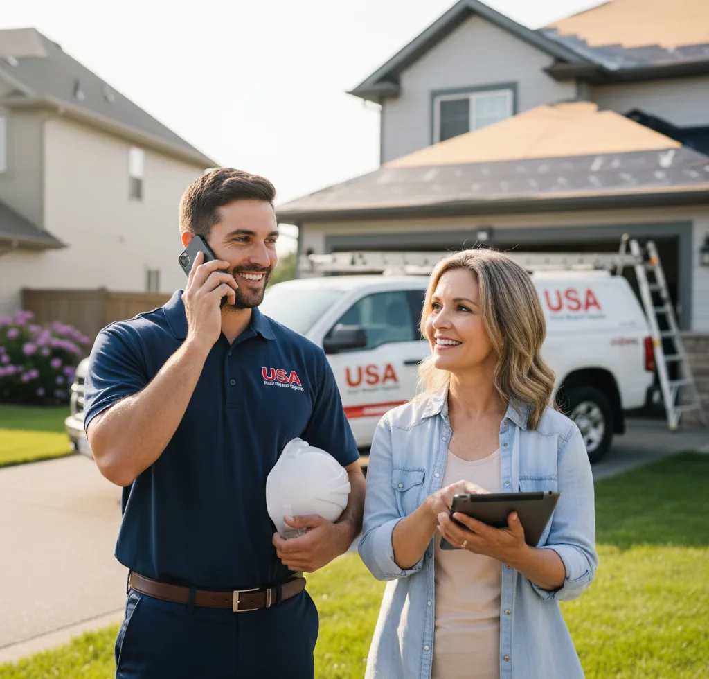 USA Roof Repair Experts customer support in Wolfeboro